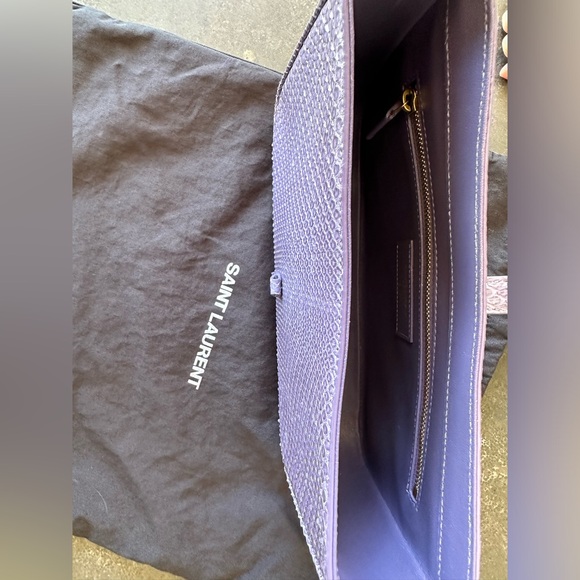 Saint Laurent LE 5 A 7 YSL Shoulder Bag in Python - Picture 6 of 6